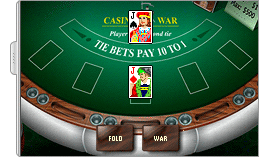 Casino War rules