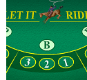 Let It Ride Poker Betting spots