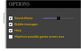 Game options